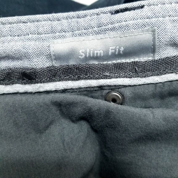 Columbia Jeans Mens 36×32 Black Slim Fit Dark Wash Denim - Picture 9 of 14